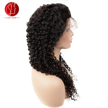 13x6 frontal Deep Curly Human Hair Wigs #9367