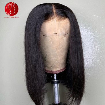 human hair wigs 13x4 frontal Bob 8-16inch #9343